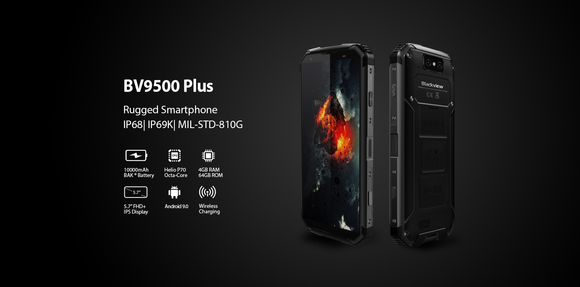 Blackview BV9500 Plus - характеристики