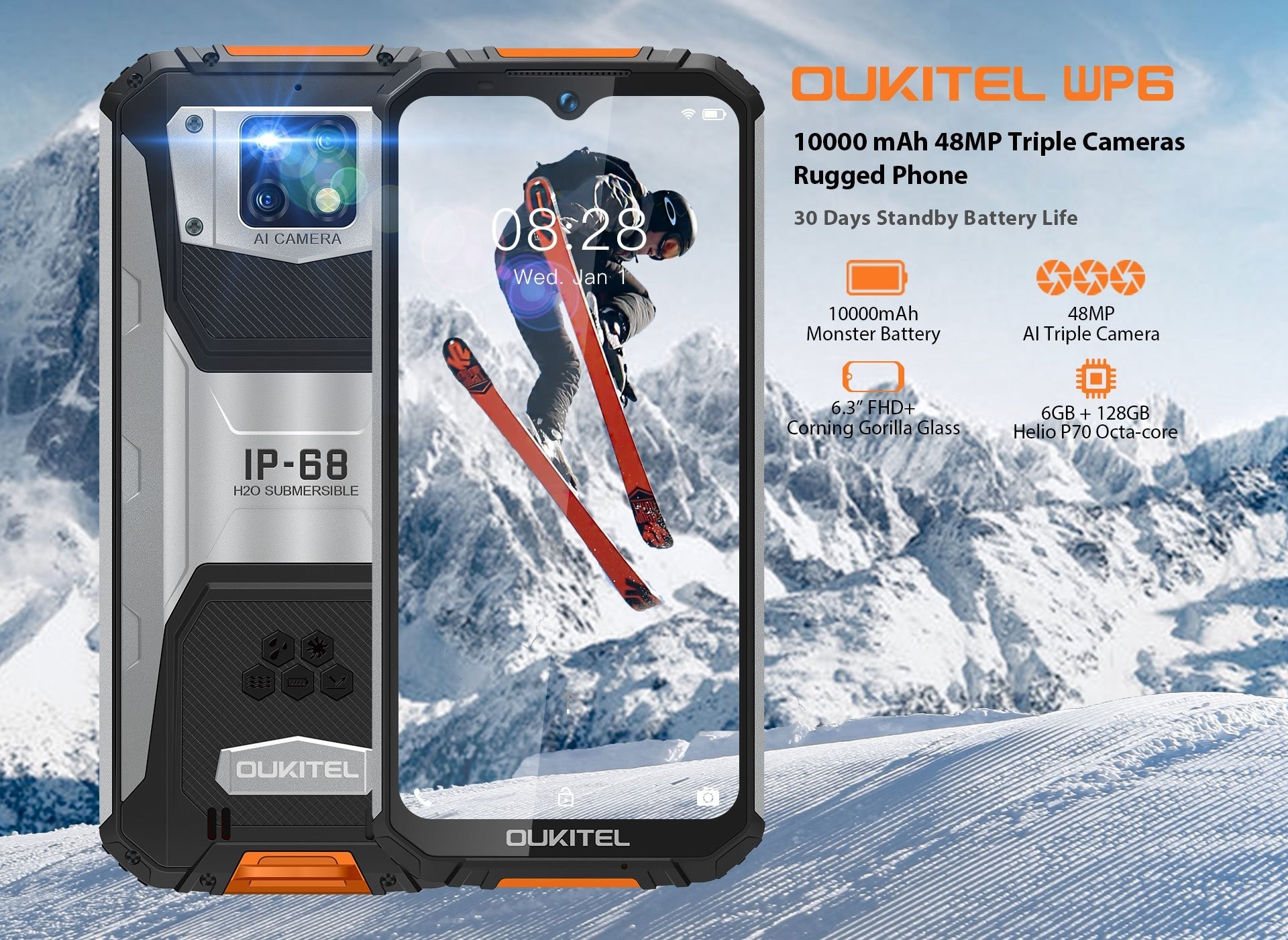 Oukitel WP6 - характеристики